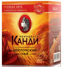 Чай Принцесса Канди Медиум черный, листовой, 100г