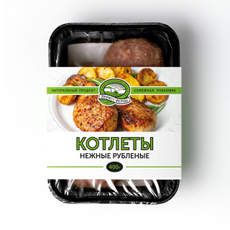 Котлеты Прямо с фермы Нежные из свинины охлажденные, 400г