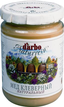 Мед DARBO клеверный натуральный, 500 г купить с доставкой на дом, цены ...