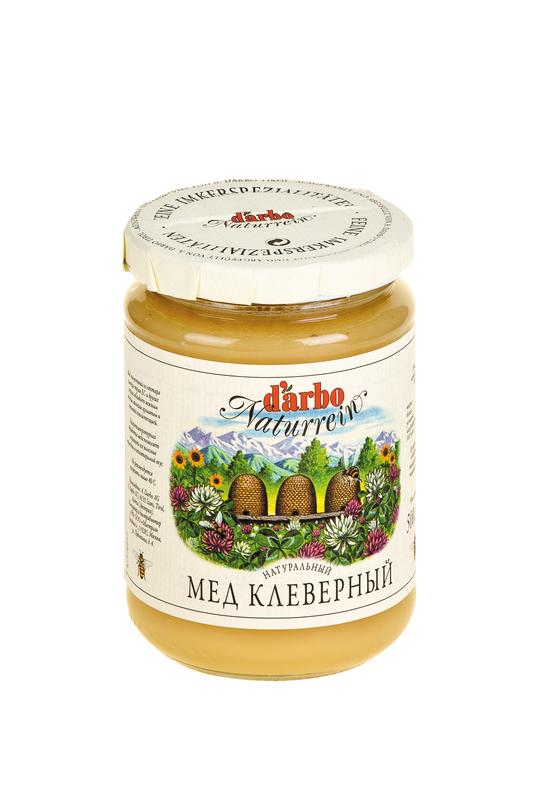 Мед D`ARBO клеверный, 500г купить с доставкой на дом, цены в интернет ...