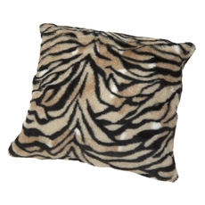 Подушка декоративная Atelier Тигр светло-коричневая, 40x40 см