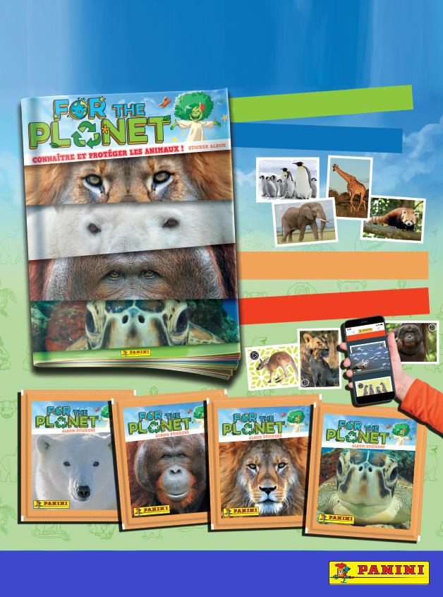 Блистер МК Panini Animals For the Planet