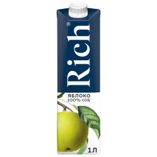 Сок Rich Яблоко, 1л