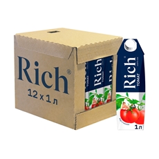 Сок Rich томатный, 1л x 12 шт