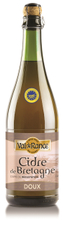 Сидр Cidre de Bretagne Doux Яблочный сладкий, 0.75л