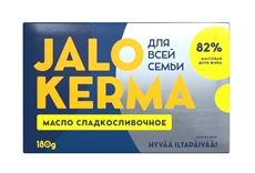 Масло сладкосливочное Jalo Kerma 82%, 180г