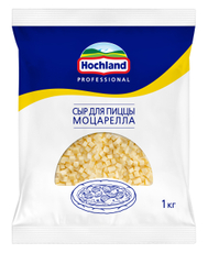 Сыр Hochland Professional Моцарелла для пиццы кубики нарезка, 1кг