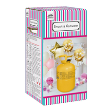 Гелий Fiolento в портативном одноразовом баллоне, 7л