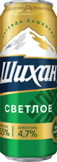 Пиво Шихан светлое, 0.43л