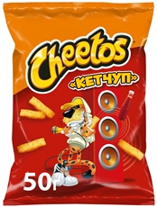 Снеки Cheetos Кетчуп кукурузные, 50г
