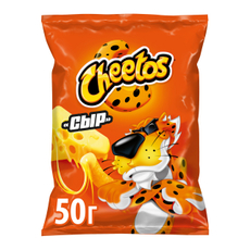 Снеки Cheetos Сыр кукурузные, 50г
