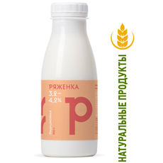 Ряженка Братья Чебурашкины 3.2-4.2%, 330г