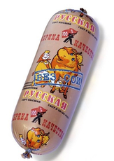 Колбаса Фабрика качества русская высший сорт, ~1кг