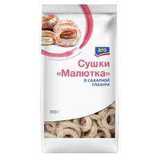 aro Сушки Малютка в сахарной глазури, 350г