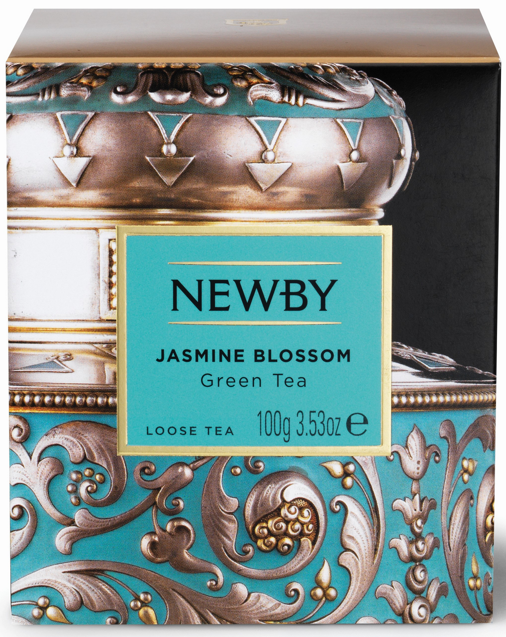 Изображение товара Зеленый листовой чай с жасмином Newby Jasmine Blossom 100г Индия