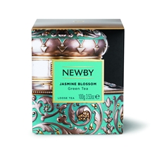Чай Newby Jasmine Blossom зеленый листовой, 100г