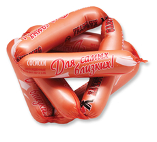 Сосиски Фабрика качества Для самых близких, ~1кг