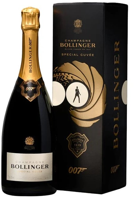 Вино игристое Шампань Bollinger Special Cuvee 007 белое брют в подарочной упаковке, 0.75л