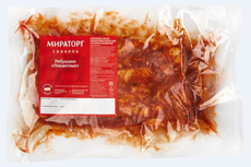 Ребрышки Мираторг Пикантные свиные охлажденные