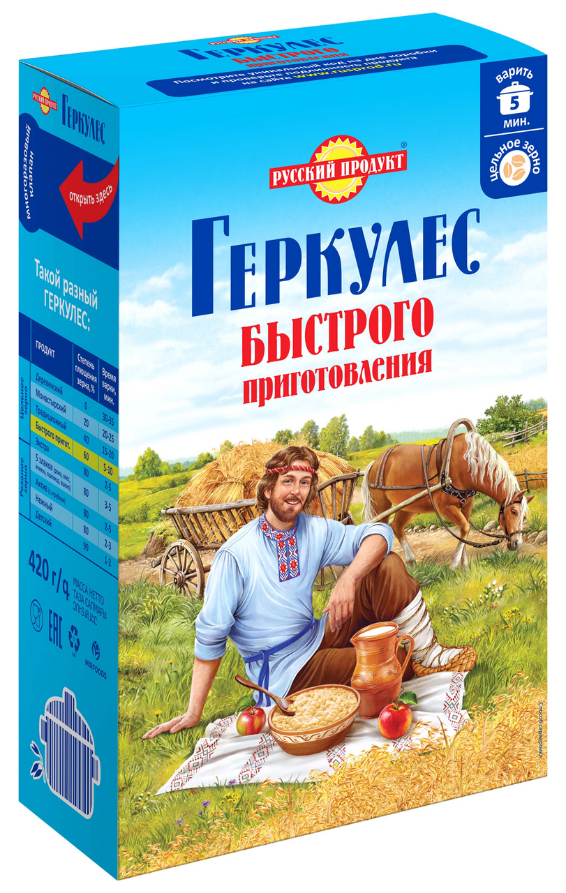 Русский продукт геркулес фото