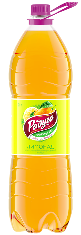 Напиток Радуга Лимонад газированный , 2л