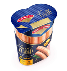 Сосиски Клинский С сыром, 250г