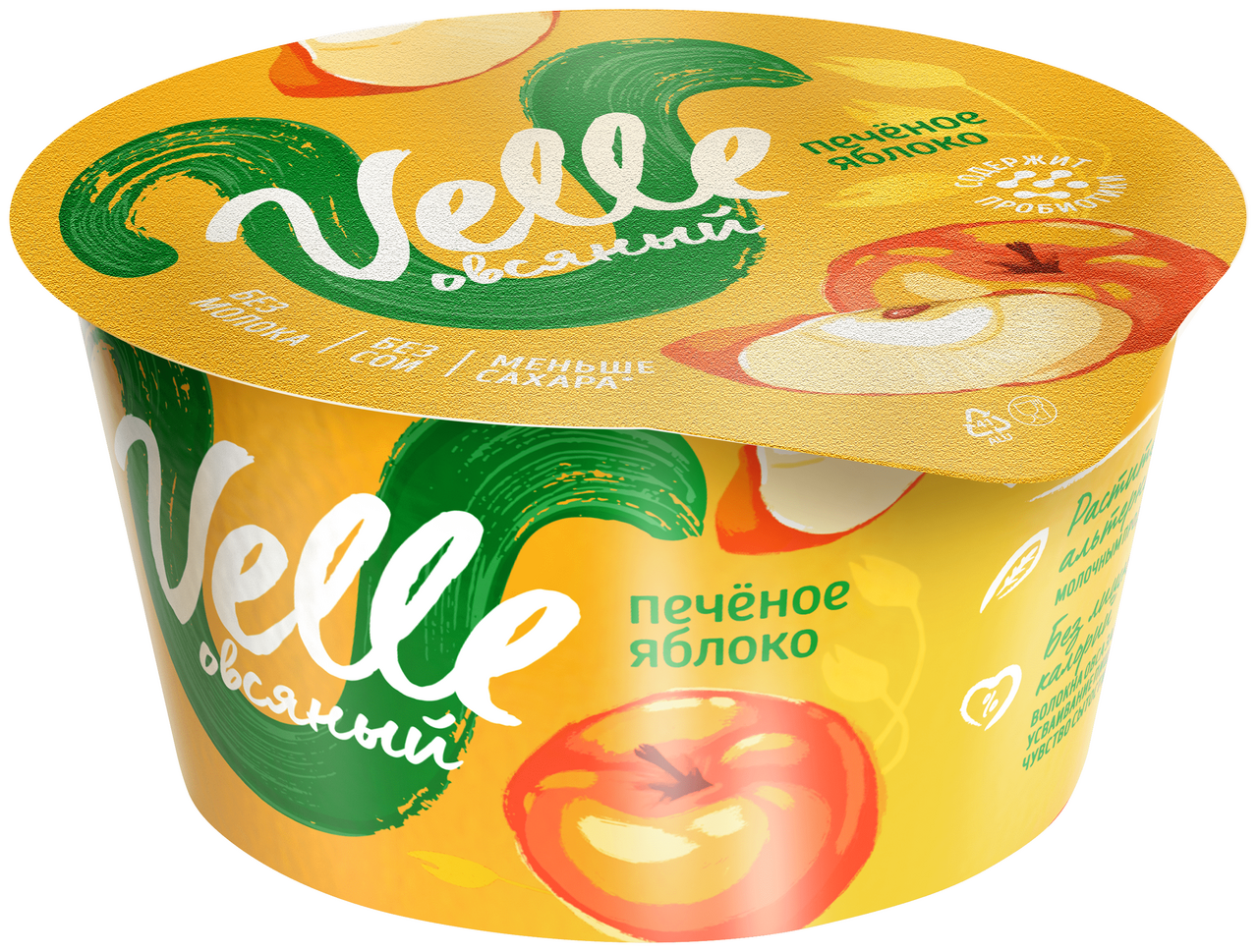 Продукт овсяный Velle печеное яблоко, 140г