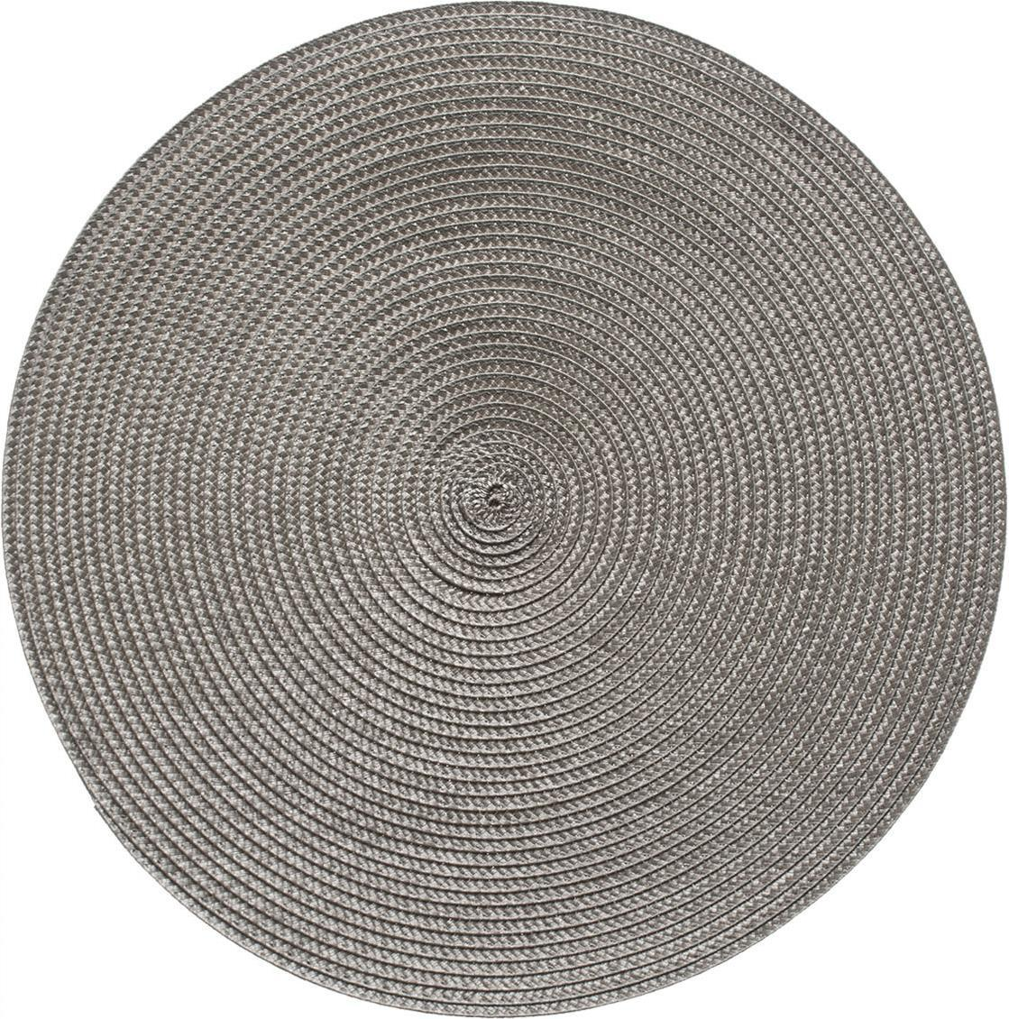 Салфетка Remiling Household светло-коричневая круглая, 38см