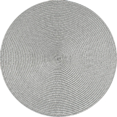 Салфетка Remiling Household светло-серая круглая, 38см