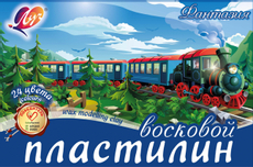 Пластилин восковой Луч мягкий Фантазия 24 цвета, 360г