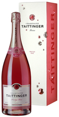 Шампанское Taittinger Prestige Rose в подарочной упаковке розовое брют, 0.75л