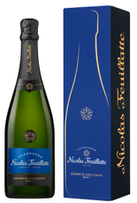 Шампанское Nicolas Feuillatte Reserve Exclusive Brut белое брют в подарочной упаковке, 0.75л