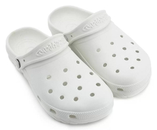 Сабо Lucky Land 3719 W-S-EVA с перфорацией белые, р. 36