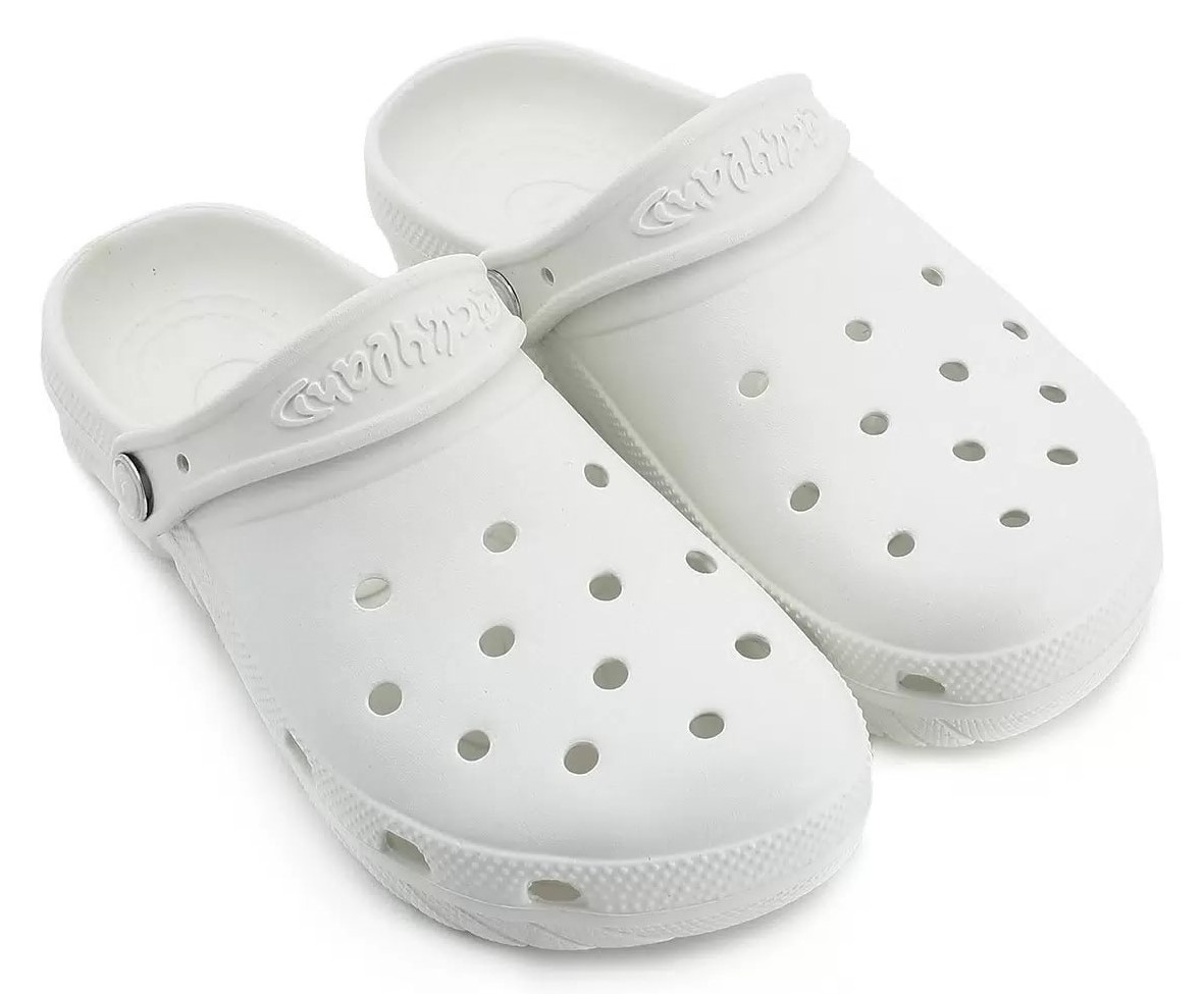 Сабо Lucky Land 3719 W-S-EVA с перфорацией белые, р. 38