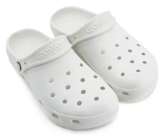 Сабо Lucky Land 3719 W-S-EVA с перфорацией белые, р. 40