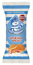 Сырок творожный глазированный Простоквашино Карамельная ириска 23%, 40г