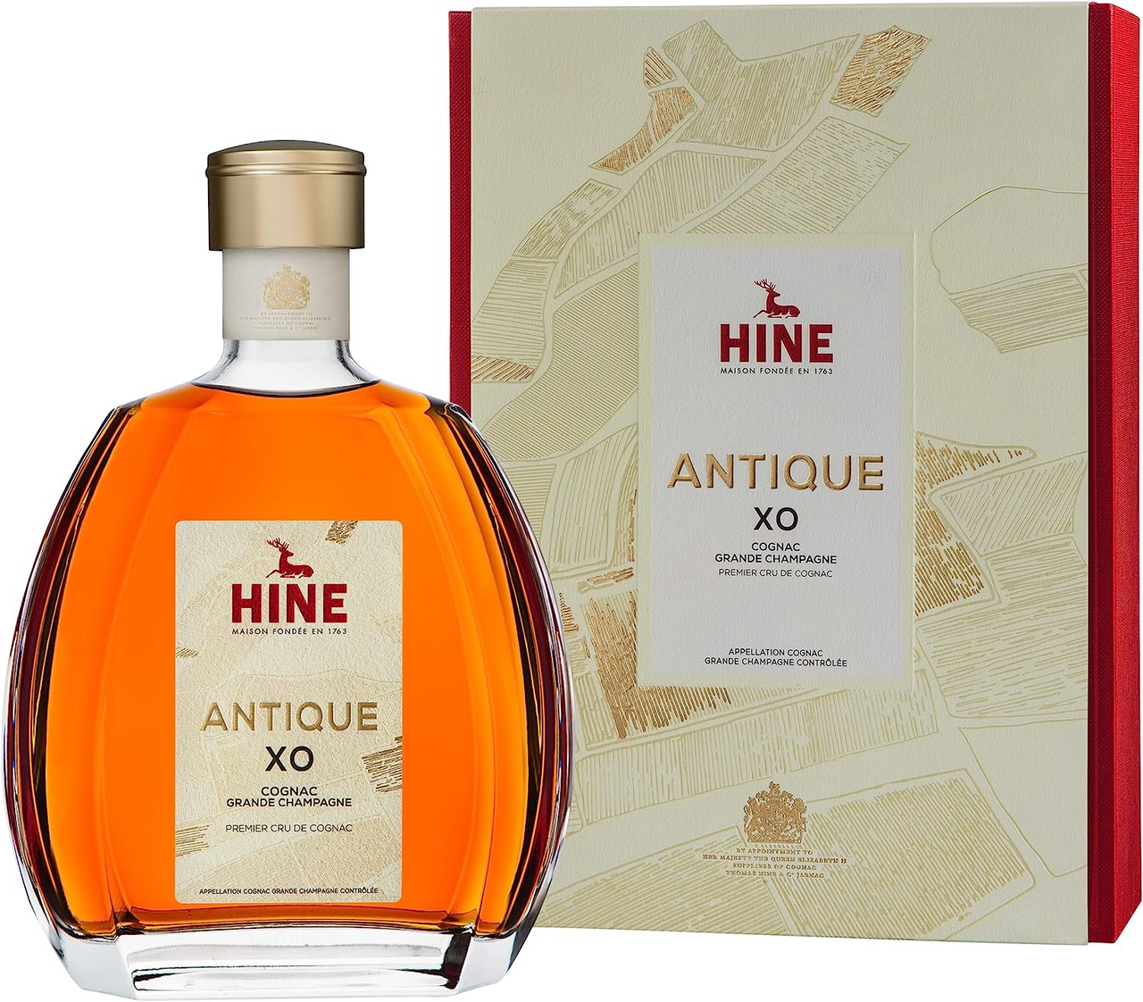 Коньяк Hine Antique XO в подарочной упаковке, 0.7л купить по выгодной цене,  самовывоз алкоголя из магазина в Москве