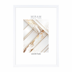 Фоторамка Мирам белая А3, 29.7 x 42см