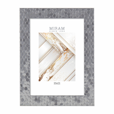 Фоторамка Мирам серебро, 15 x 21см