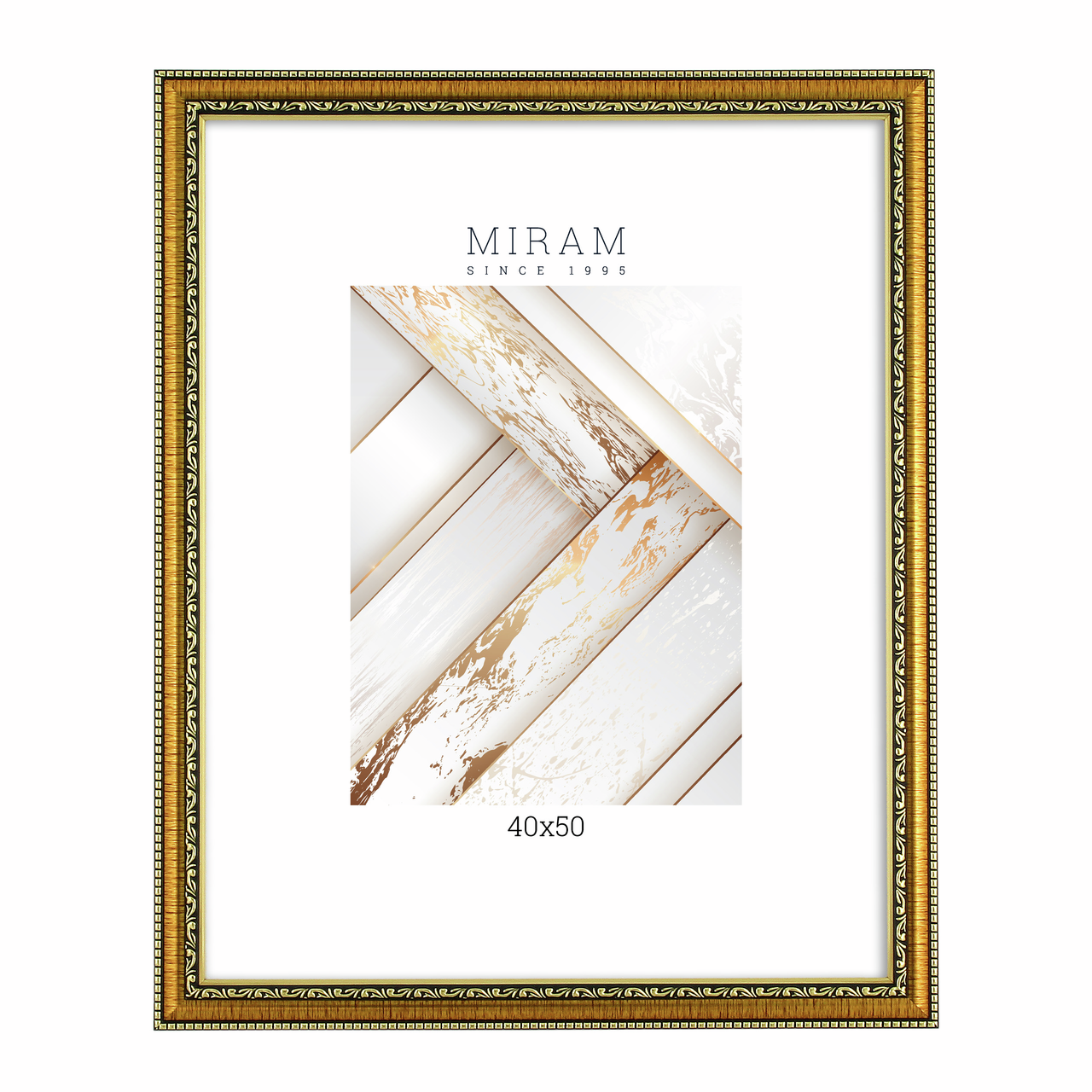 Фоторамка Мирам золото, 40 x 50см