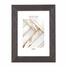 Фоторамка Мирам темно-коричневая, 15 x 21см