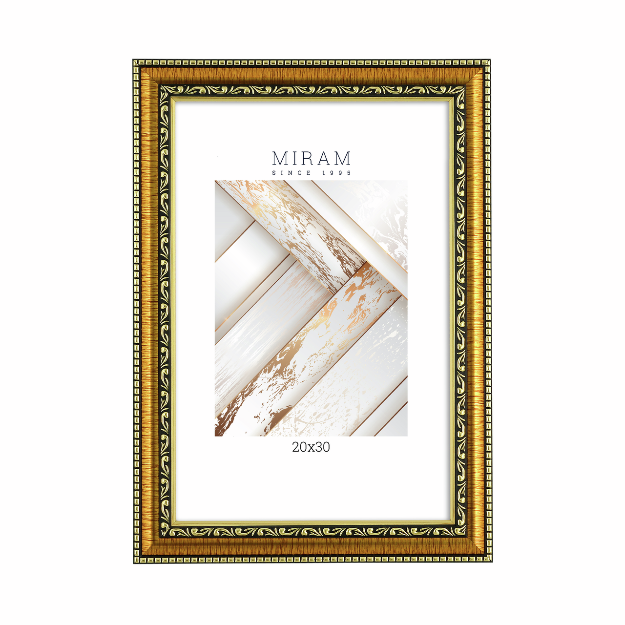 Фоторамка Мирам золото, 20 x 30см