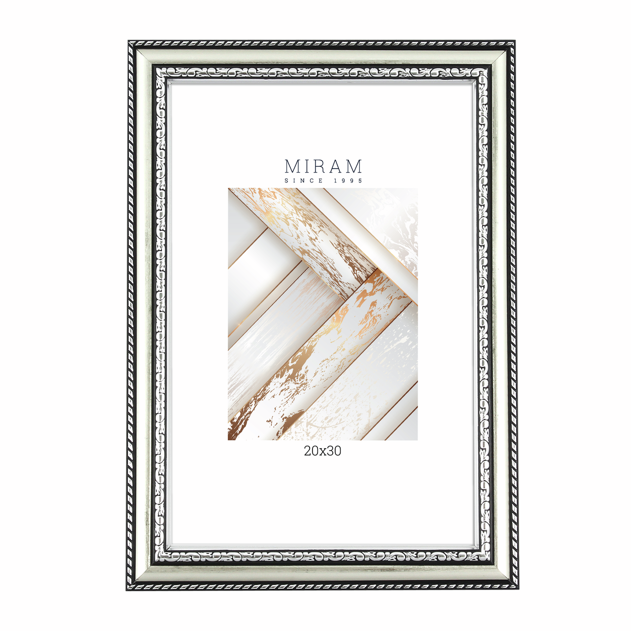 Фоторамка Мирам серебро, 20 x 30см