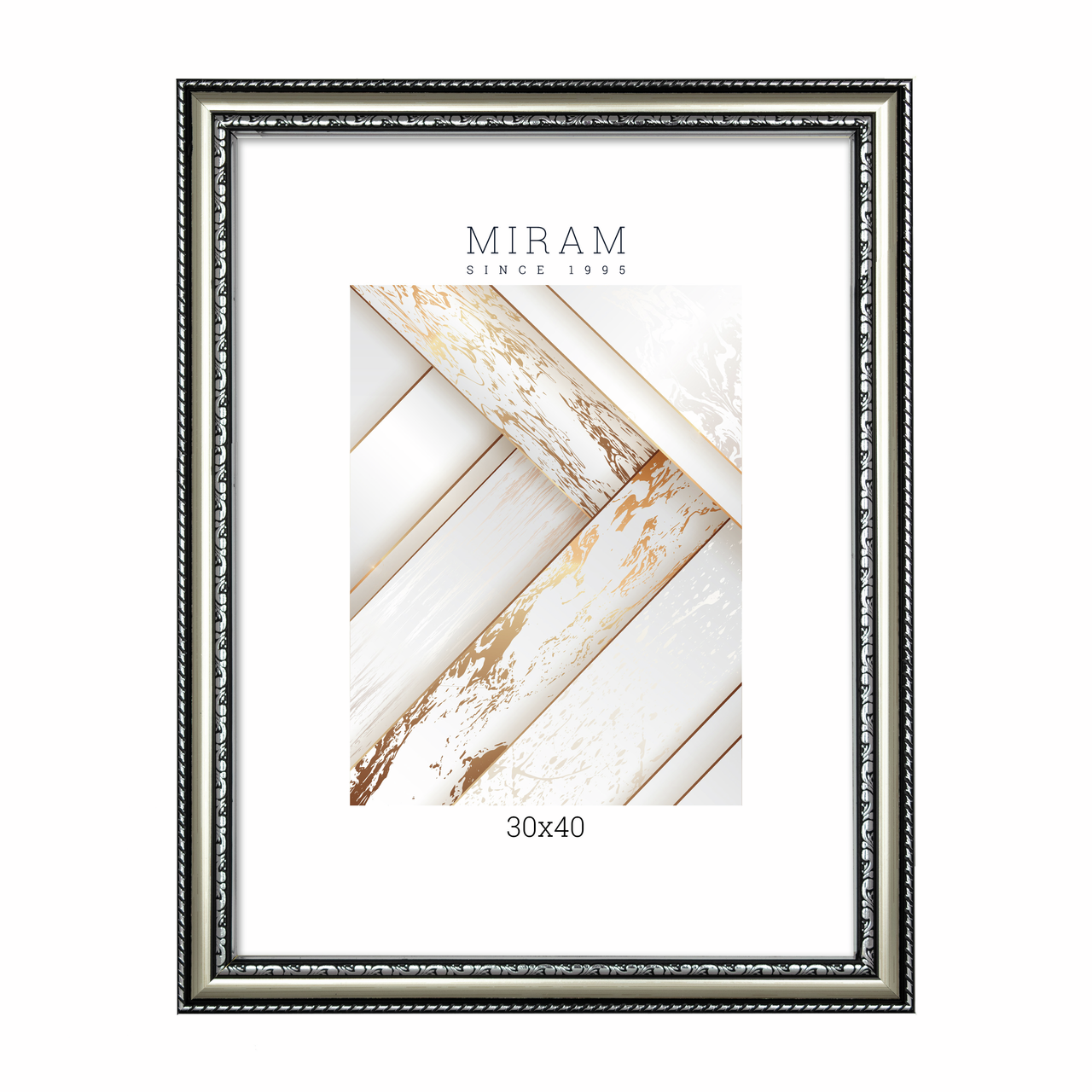 Фоторамка Мирам серебро, 30 x 40см