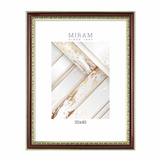Фоторамка Мирам красное дерево, 30 x 40см