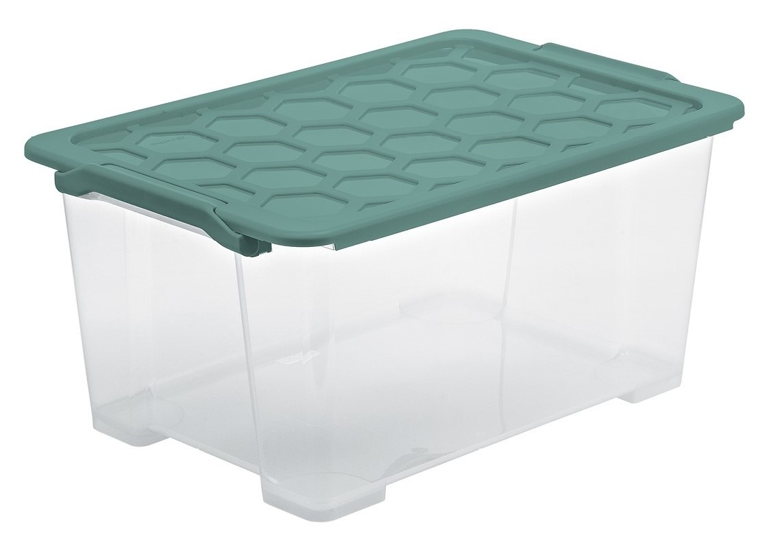 Контейнер для хранения Rotho Evo Safe с крышкой 44л, 28 х 39.5 х 59см