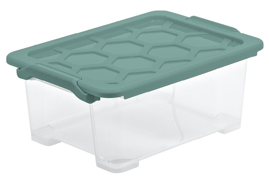 Контейнер для хранения Rotho Evo Safe с крышкой 11л, 16 х 28.3 х 39.3см