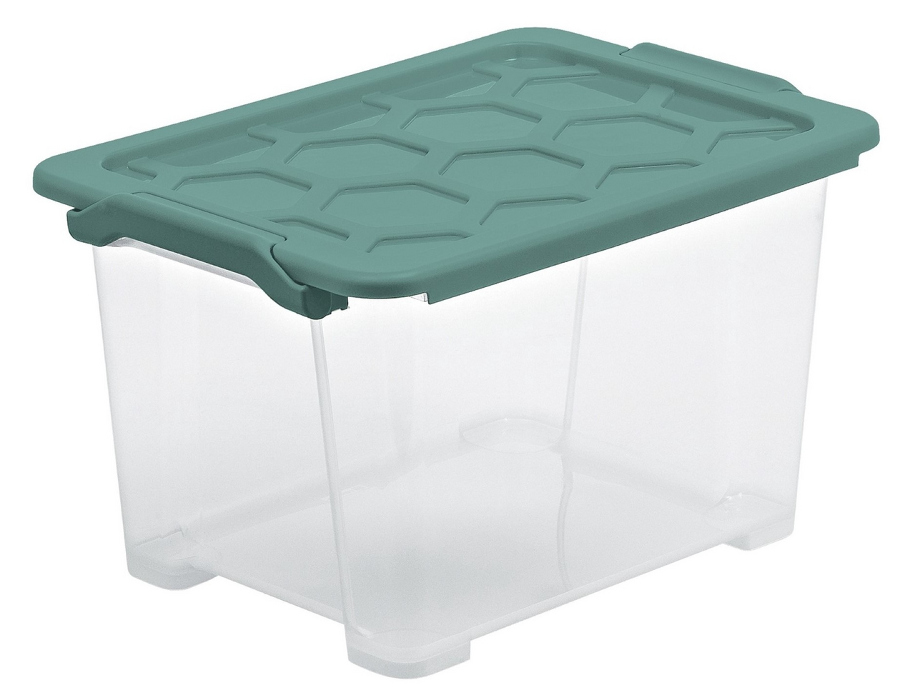 Контейнер для хранения Rotho Evo Safe с крышкой 15л, 23 х 28.3 х 39.3см