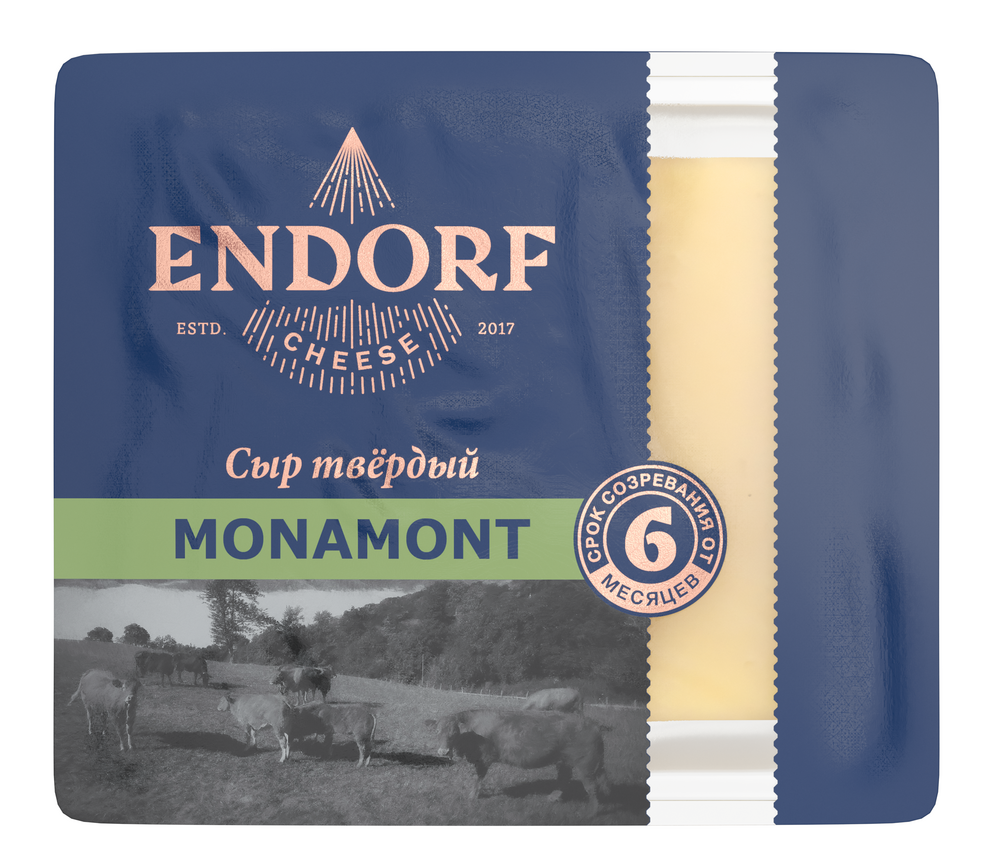Сыр творожный Эндорф MonaMont 50%, 200г