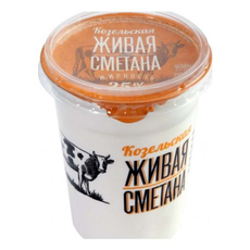 Сметана Козельское молоко Козельская 25%, 310г